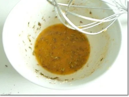 Schafskäse Salat mit Italienischer Kräuter- Vinaigrette nappiert. - Rezept - Bild Nr. 13