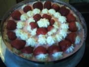 Erdbeere-Quark-Sahne-Torte - Rezept