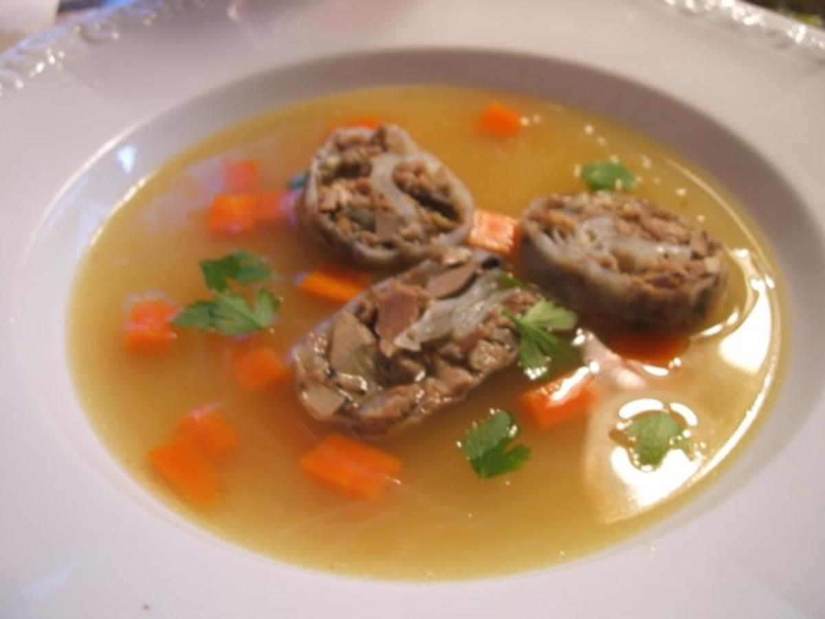 Suppen: Feine Entensuppe - Rezept Von Einsendungen lunapiena