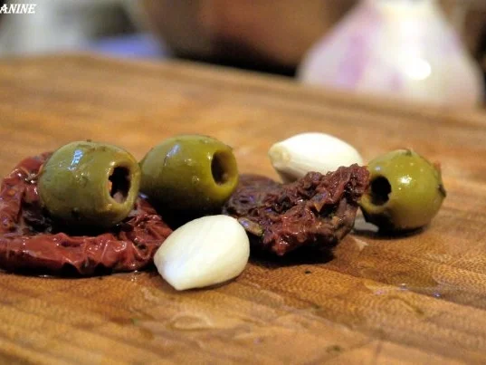 Mediterran gewürzte Hähnchenbrust auf Linsen-Paprika-Gemüse - Rezept - Bild Nr. 4