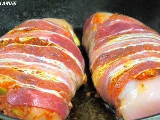 Mediterran gewürzte Hähnchenbrust auf Linsen-Paprika-Gemüse - Rezept - Bild Nr. 10