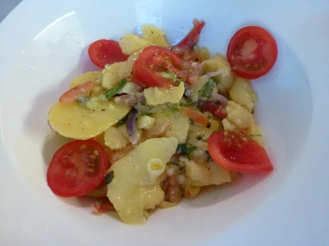 Lachs mit Kartoffelsalat - Rezept - Bild Nr. 3