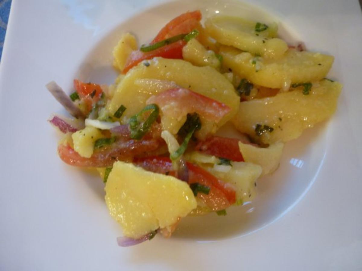Lachs mit Kartoffelsalat - Rezept - Bild Nr. 8