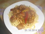 Schweinegulasch - Rezept