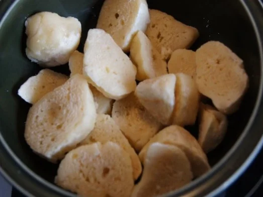 Knusperente mit Gourmet-Rotkohl à la Papa, tschechischen Knödel nach Ivanka - Rezept - Bild Nr. 7