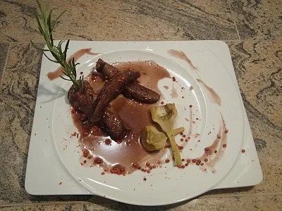 Lammfilet mit frischen Artischocken - Rezept