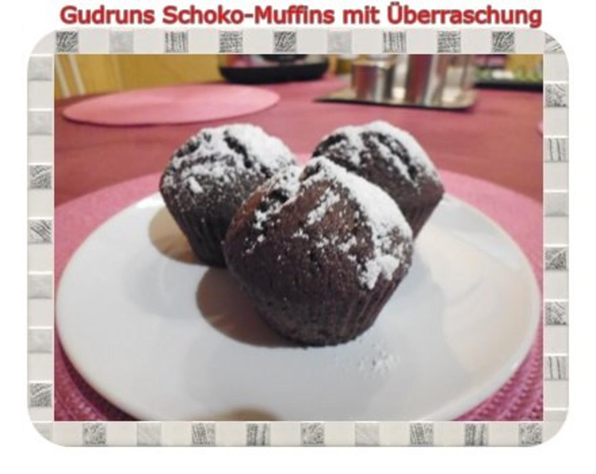 Bilder für Muffins: Schoko-Muffins mit Überraschung - Rezept