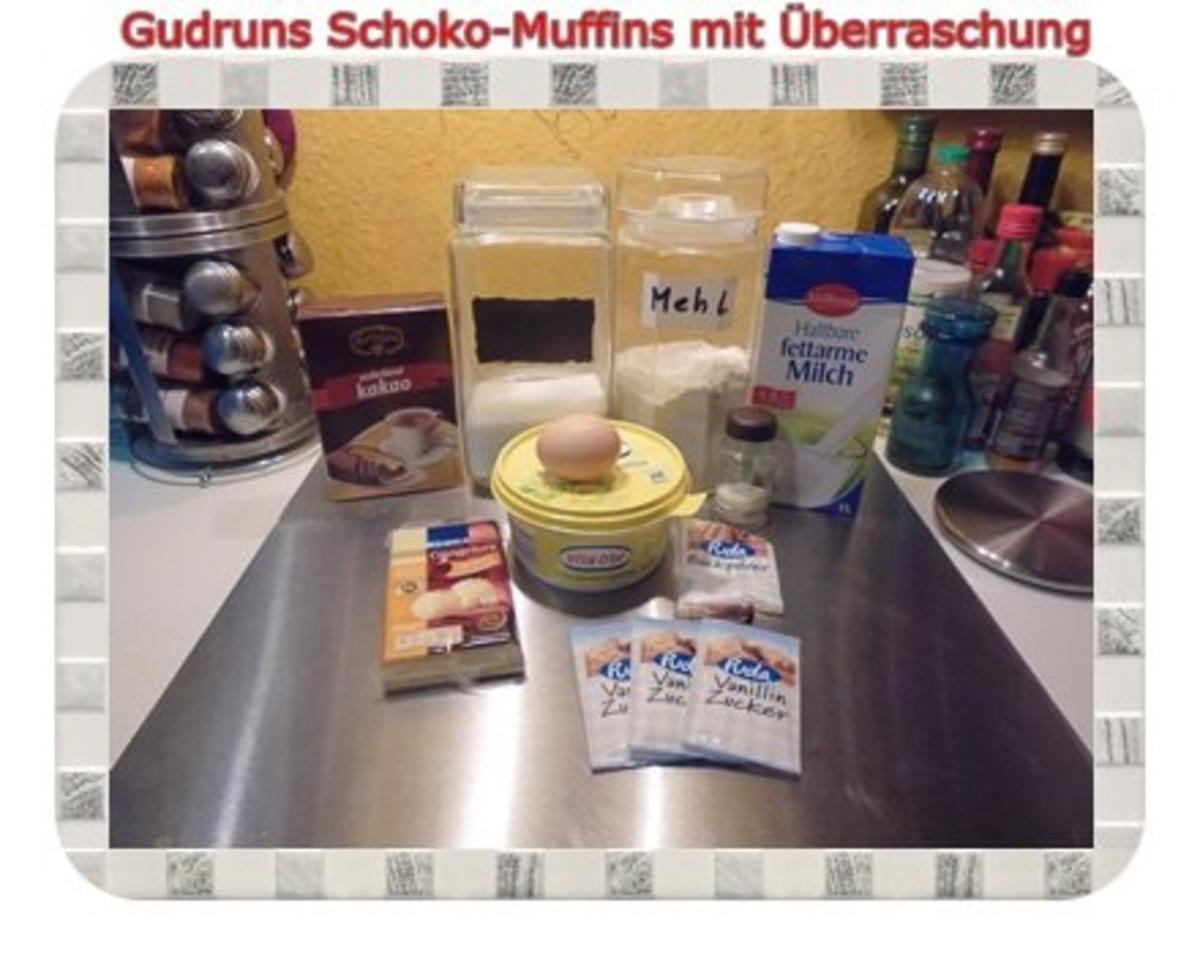 Muffins: Schoko-Muffins mit Überraschung - Rezept - Bild Nr. 2