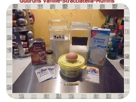Muffins: Vanille-Stracciatella-Muffins - Rezept - Bild Nr. 2