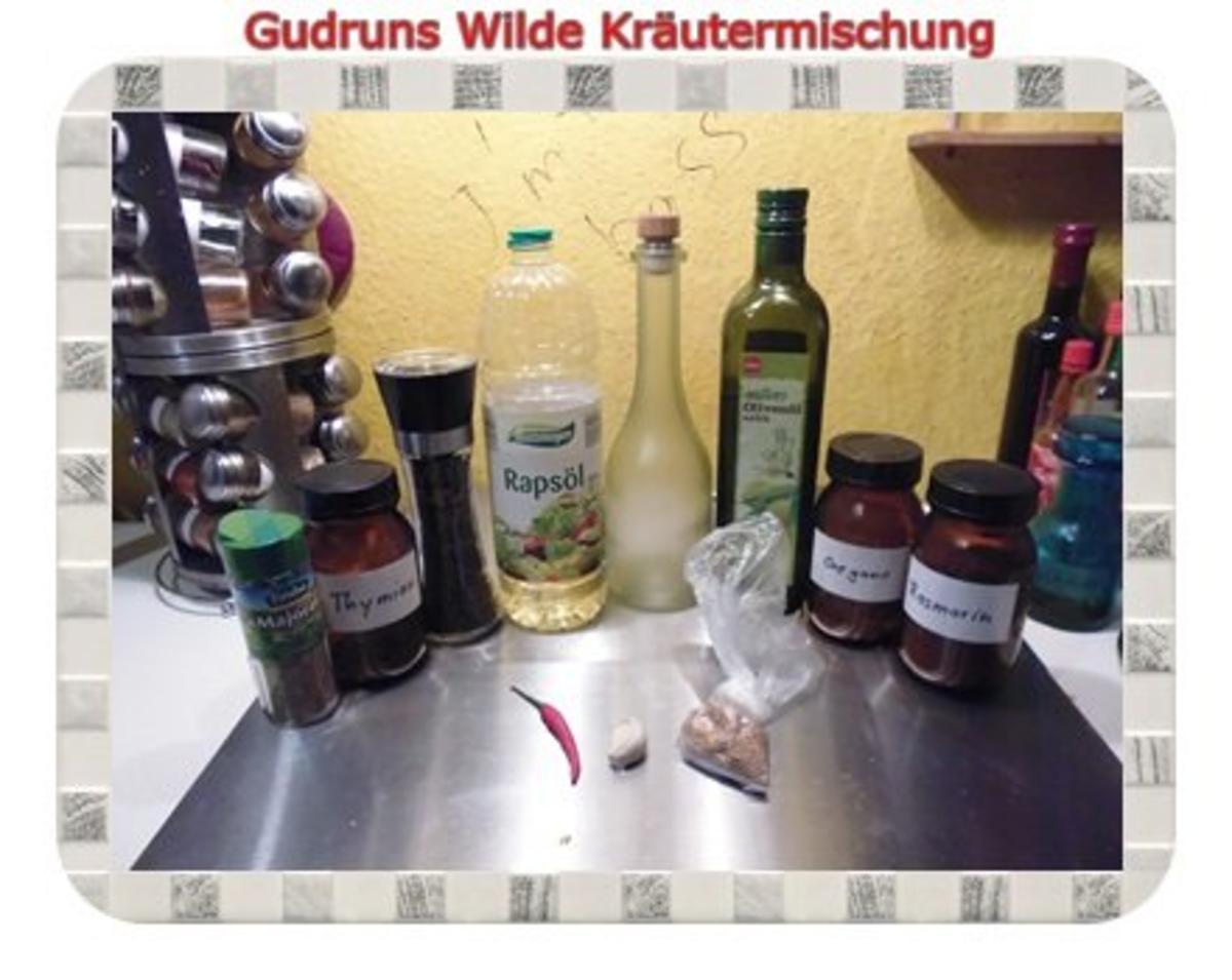 Öl: "Wilde" Kräutermischung für aromatisiertes Öl - Rezept - Bild Nr. 2