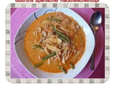 Rezept: Eintopf: Spanischer Hackfleischeintopf Bild Nr. 18 Eintopf: Spanischer Hackfleischeintopf - Rezept - Bild Nr. 18