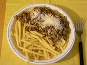 Makkaroni mit Stockschwämmchensoße - Rezept