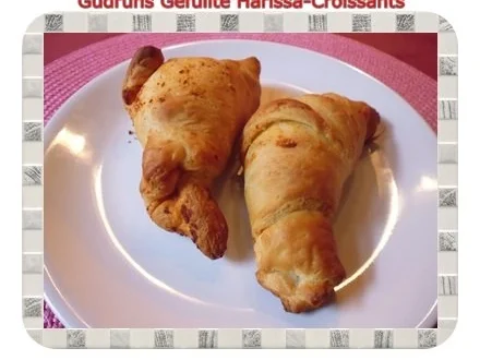 Rezept: Frühstück: Gefüllte Harissa-Croissants Frühstück: Gefüllte Harissa-Croissants - Rezept