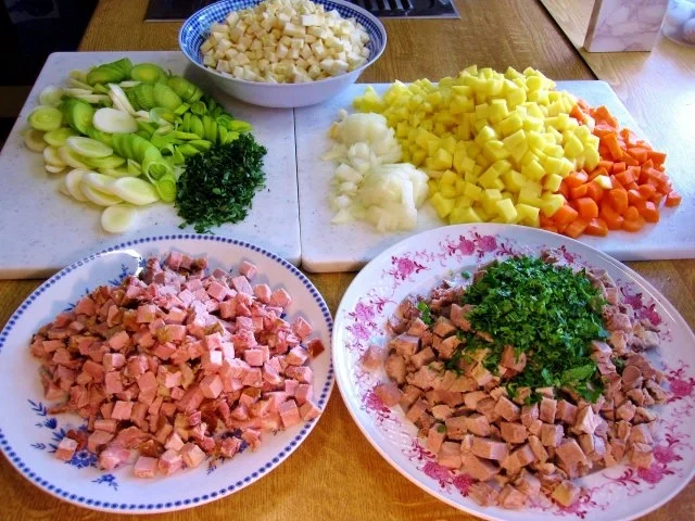 Erbsensuppe - ideal für kühle Herbsttage - Rezept - Bild Nr. 5