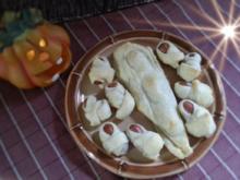 Halloween: Wurst Mumien und gefüllte Särge - Rezept