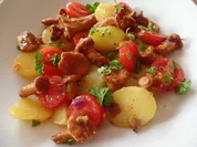 Kartoffel -Pfifferling-Salat - Rezept