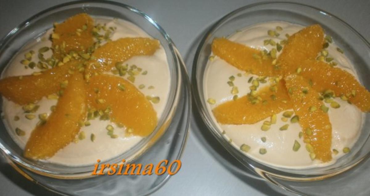 Espresso  Creme mit beschwipsten Orangenfilets - Rezept Durch irsima60