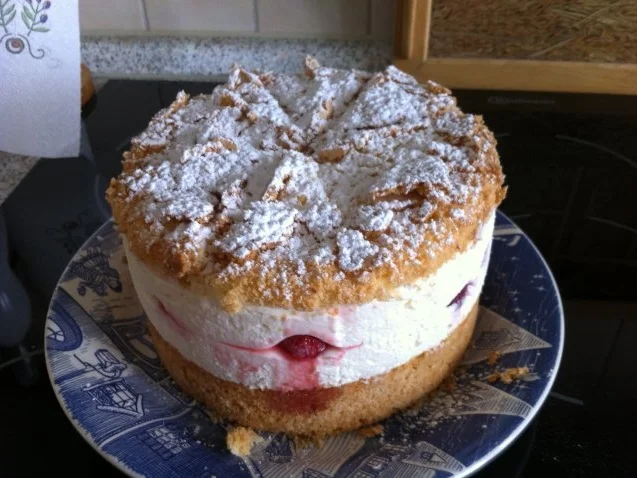 Tortenzwerg : Himbeer Käse Sahne Torte - Rezept - Bild Nr. 2