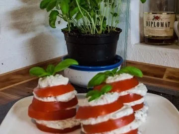 Rezept: Schiefe Türme - rot/weiß Bild Nr. 3 Schiefe Türme - rot/weiß - Rezept - Bild Nr. 3