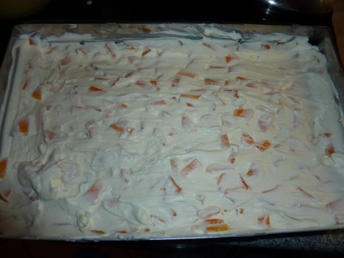 Torten: Pfirsich-Sahneschnitten - Rezept - Bild Nr. 11