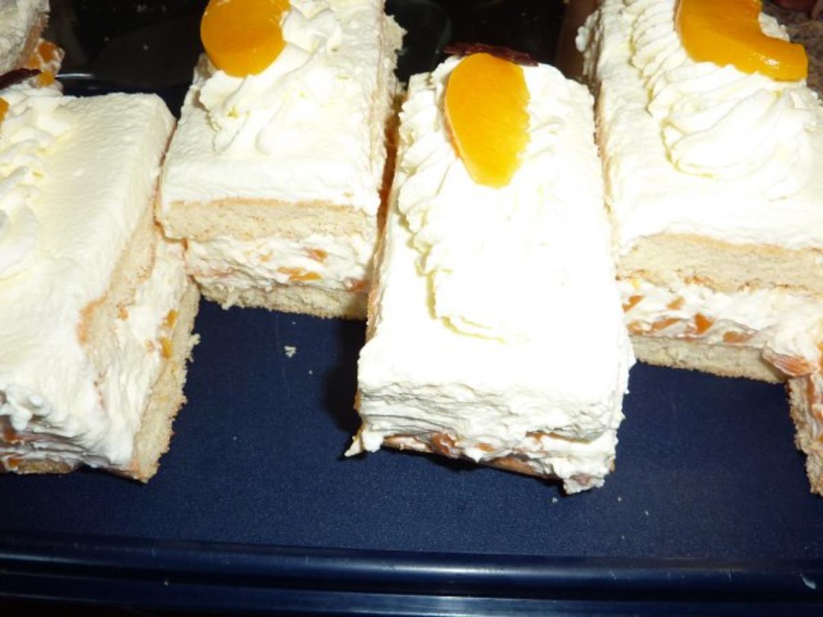 Torten: Pfirsich-Sahneschnitten - Rezept - Bild Nr. 17
