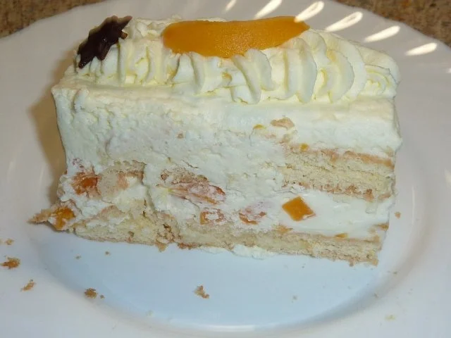 Torten: Pfirsich-Sahneschnitten - Rezept - Bild Nr. 2