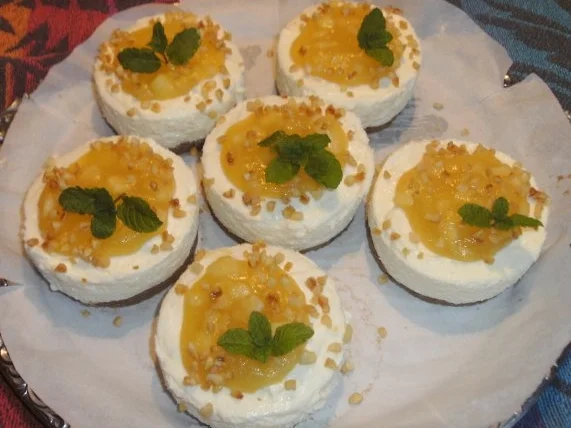 Quarktörtchen mit Apfelkompott - Rezept - Bild Nr. 3