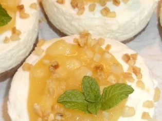 Quarktörtchen mit Apfelkompott - Rezept - Bild Nr. 4