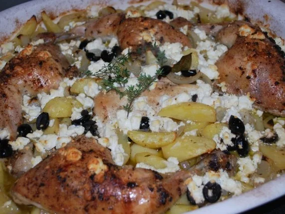 Rezept: Griechisches Zitronenhuhn Griechisches Zitronenhuhn - Rezept