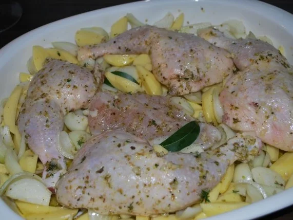 Rezept: Griechisches Zitronenhuhn Bild Nr. 2 Griechisches Zitronenhuhn - Rezept - Bild Nr. 2