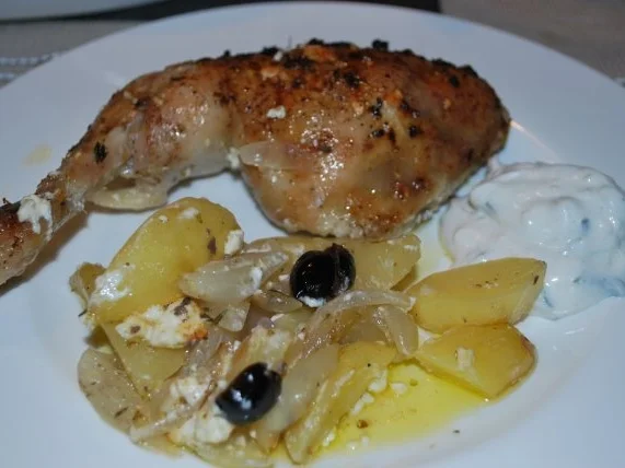 Rezept: Griechisches Zitronenhuhn Bild Nr. 3 Griechisches Zitronenhuhn - Rezept - Bild Nr. 3