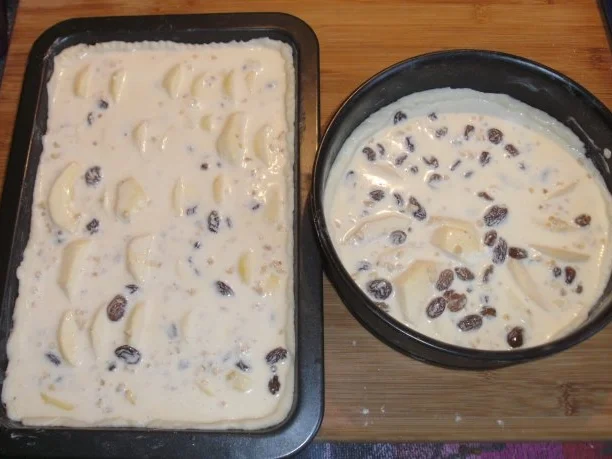 Rezept: Mini - Apfelkuchen mit Rahmguss im Doppelpack Bild Nr. 4 Mini - Apfelkuchen mit Rahmguss im Doppelpack - Rezept - Bild Nr. 4