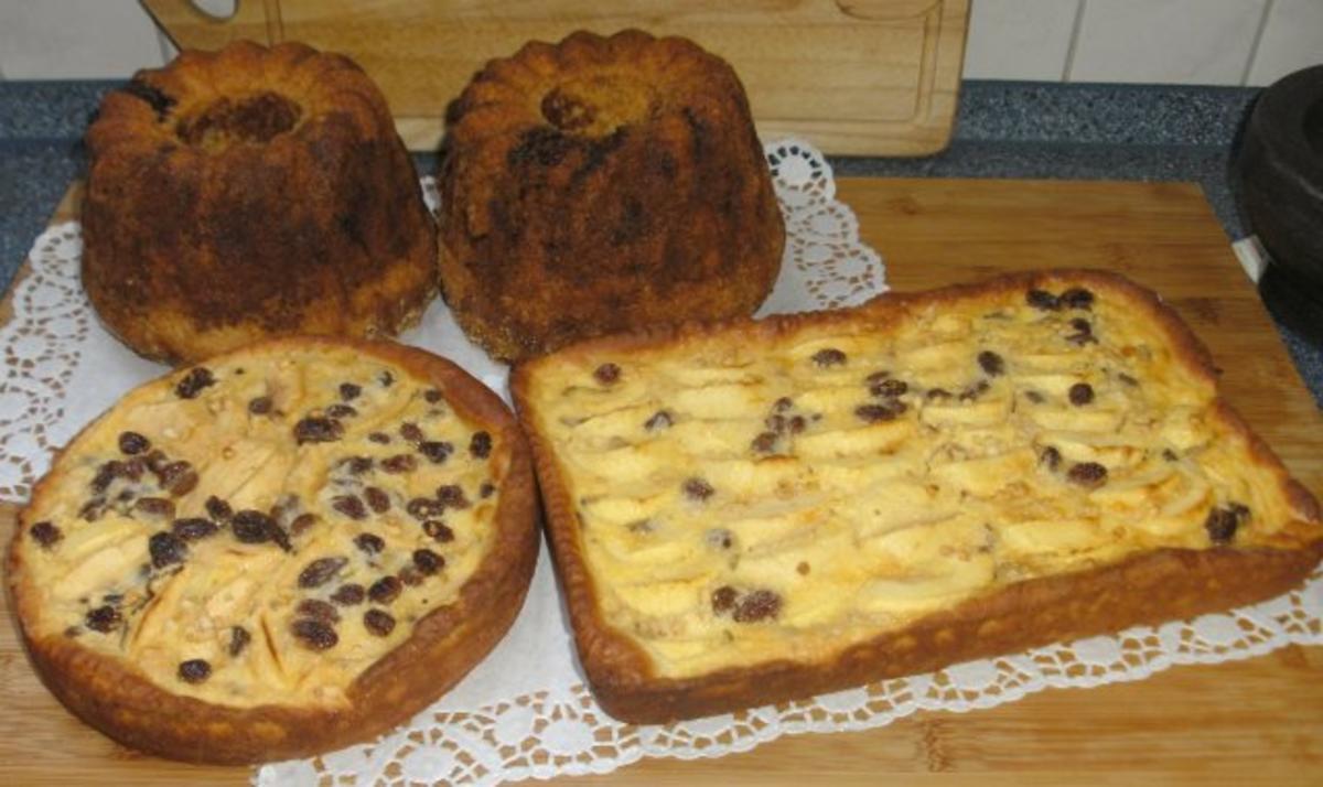 Mini -  Apfelkuchen mit Rahmguss im Doppelpack - Rezept - Bild Nr. 5