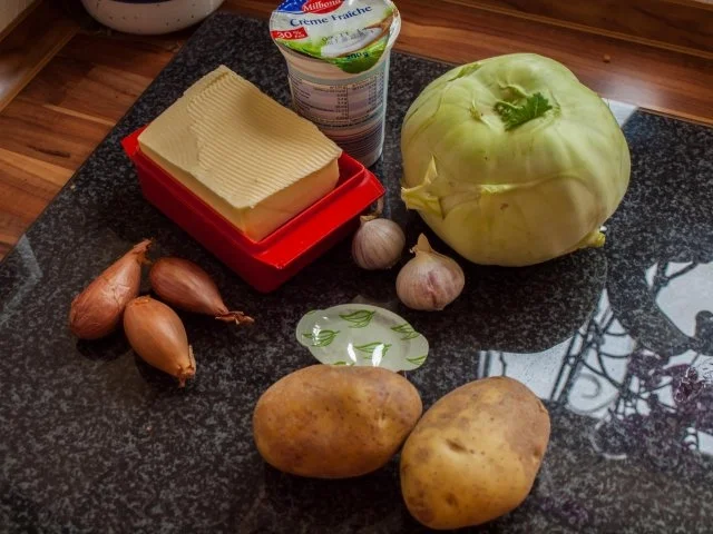 Suppenküche: Kohlrabi-Knoblauch-Suppe - Rezept - Bild Nr. 2
