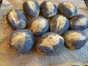 Mohnbrötchen - Rezept