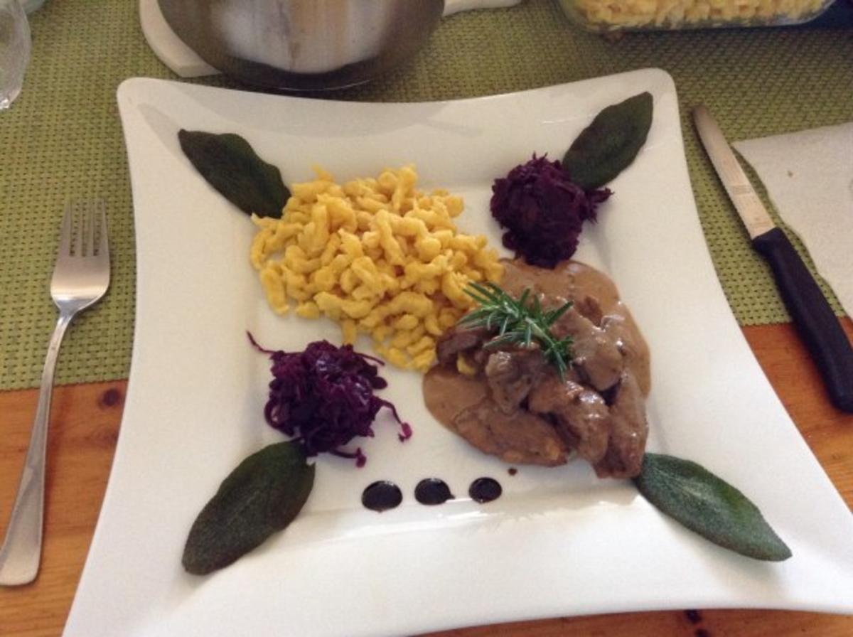 Bilder für Wildschweinfilet an Steinpilzsauce - Rezept