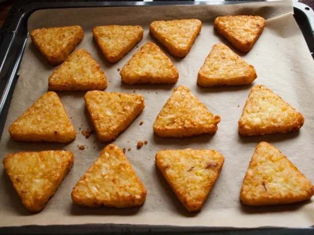 Röstiecken unter Hack-Olivendecke - Rezept - Bild Nr. 7