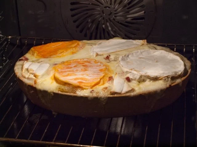 beschwipste Kartoffeln mit Ofenkäse - Rezept - Bild Nr. 2