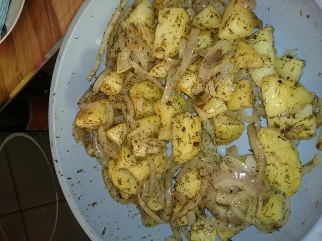 Bratkartoffeln mit Dill - Rezept