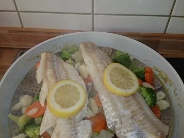 Kabeljaufilet gedünstet - Rezept - Bild Nr. 2