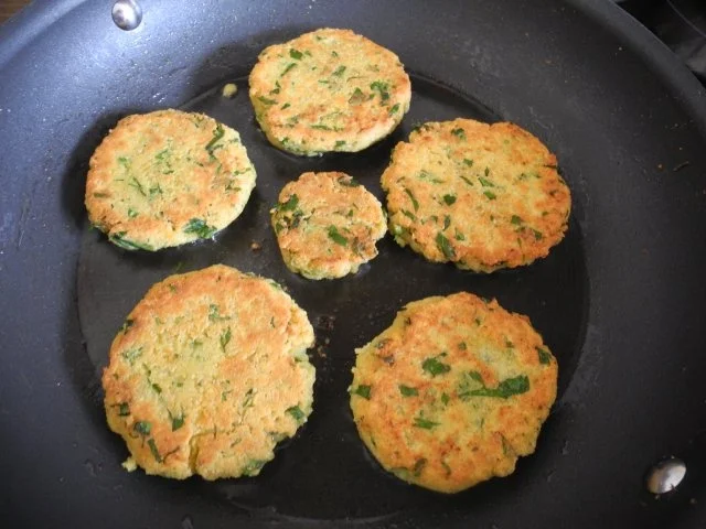 Rezept: Kichererbsen - Bratlinge Kichererbsen - Bratlinge - Rezept