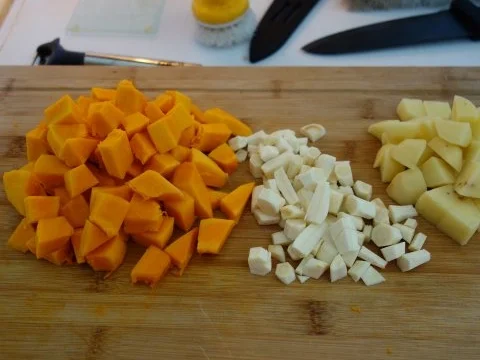 Kürbis-Pastinaken-Avocadosupperl - Rezept - Bild Nr. 7