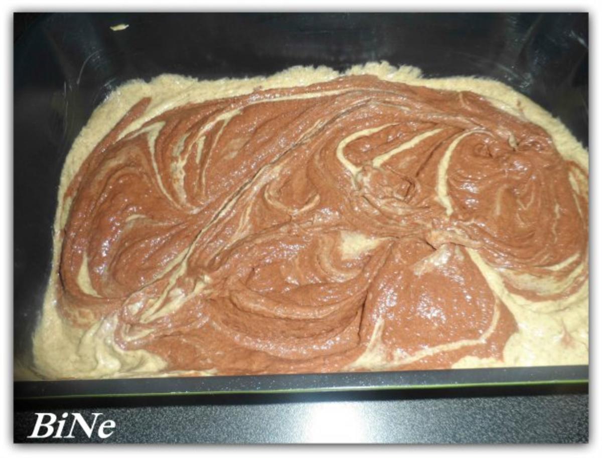 BiNe` S BANANEN - SCHOKOLADEN MARMORKUCHEN - Rezept - Bild Nr. 8