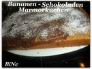 BiNe` S BANANEN - SCHOKOLADEN MARMORKUCHEN - Rezept - Bild Nr. 9