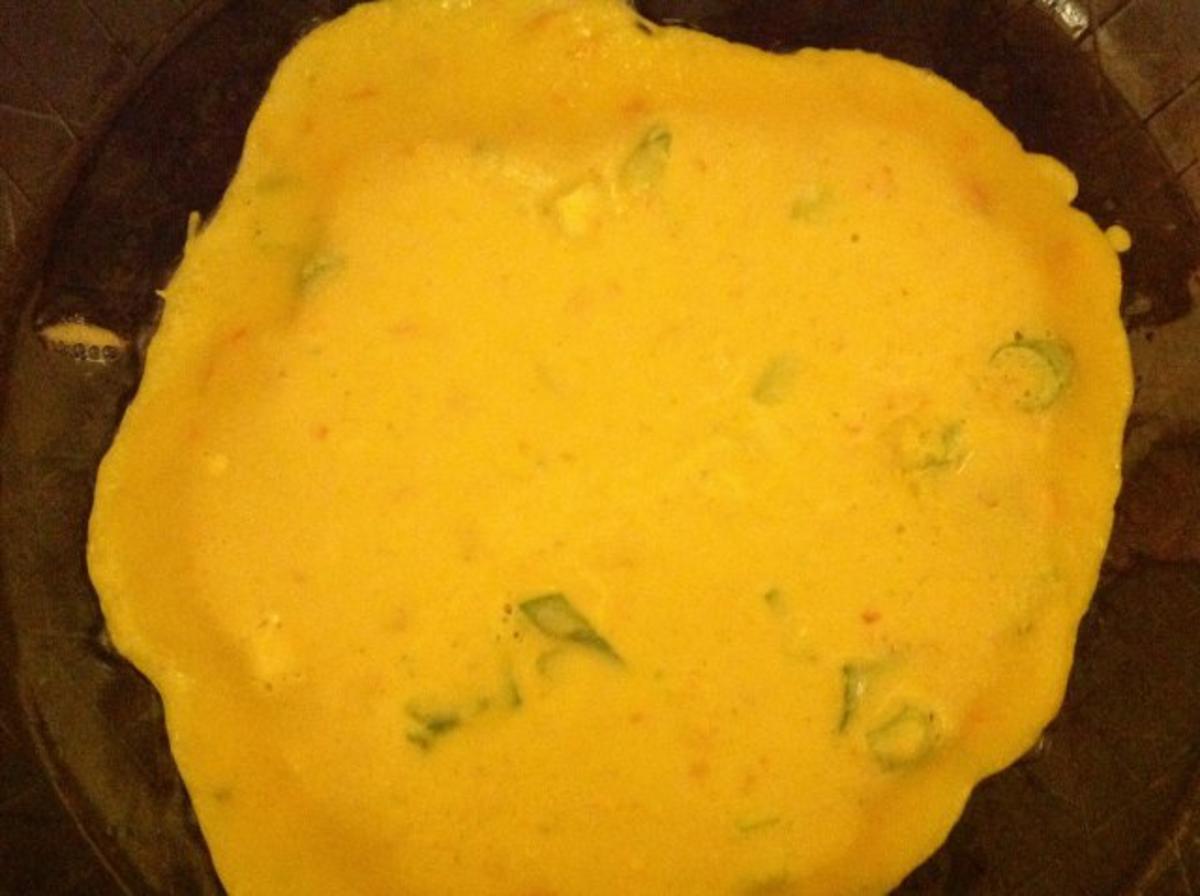 Paprika-Chili-Pfannkuchen mit Guacamole - Rezept - Bild Nr. 10