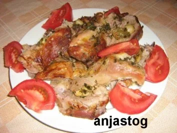 Lammkeulen  im Bier - Rezept