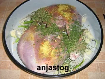 Lammkeulen  im Bier - Rezept - Bild Nr. 2