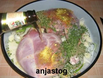 Lammkeulen  im Bier - Rezept - Bild Nr. 3
