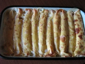 Rezept: Uberbackene Pfankuchen Uberbackene Pfankuchen - Rezept