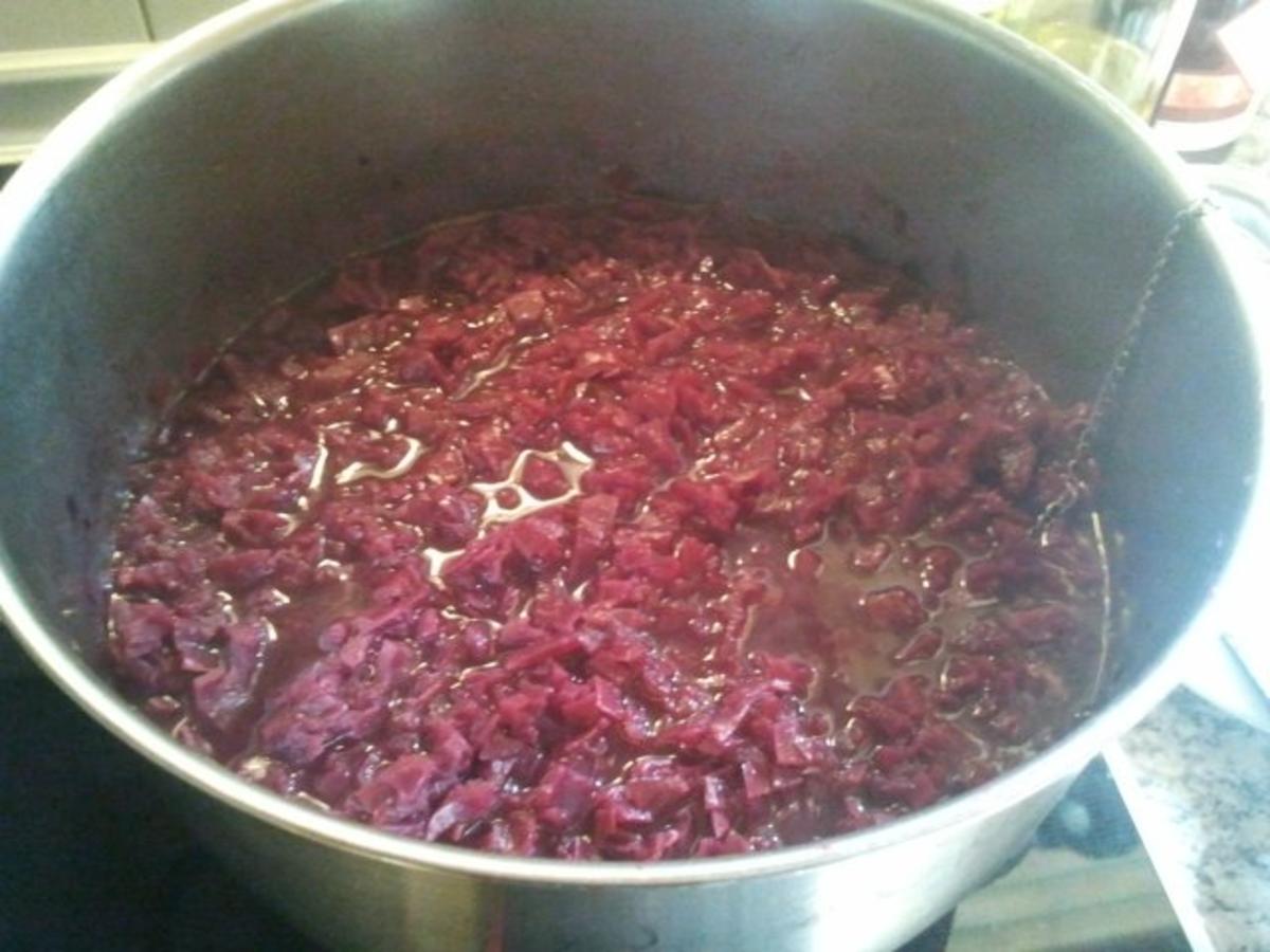 Bilder für Rotkohl schön schlonziger Rotkohl wie bei Muttern - Rezept